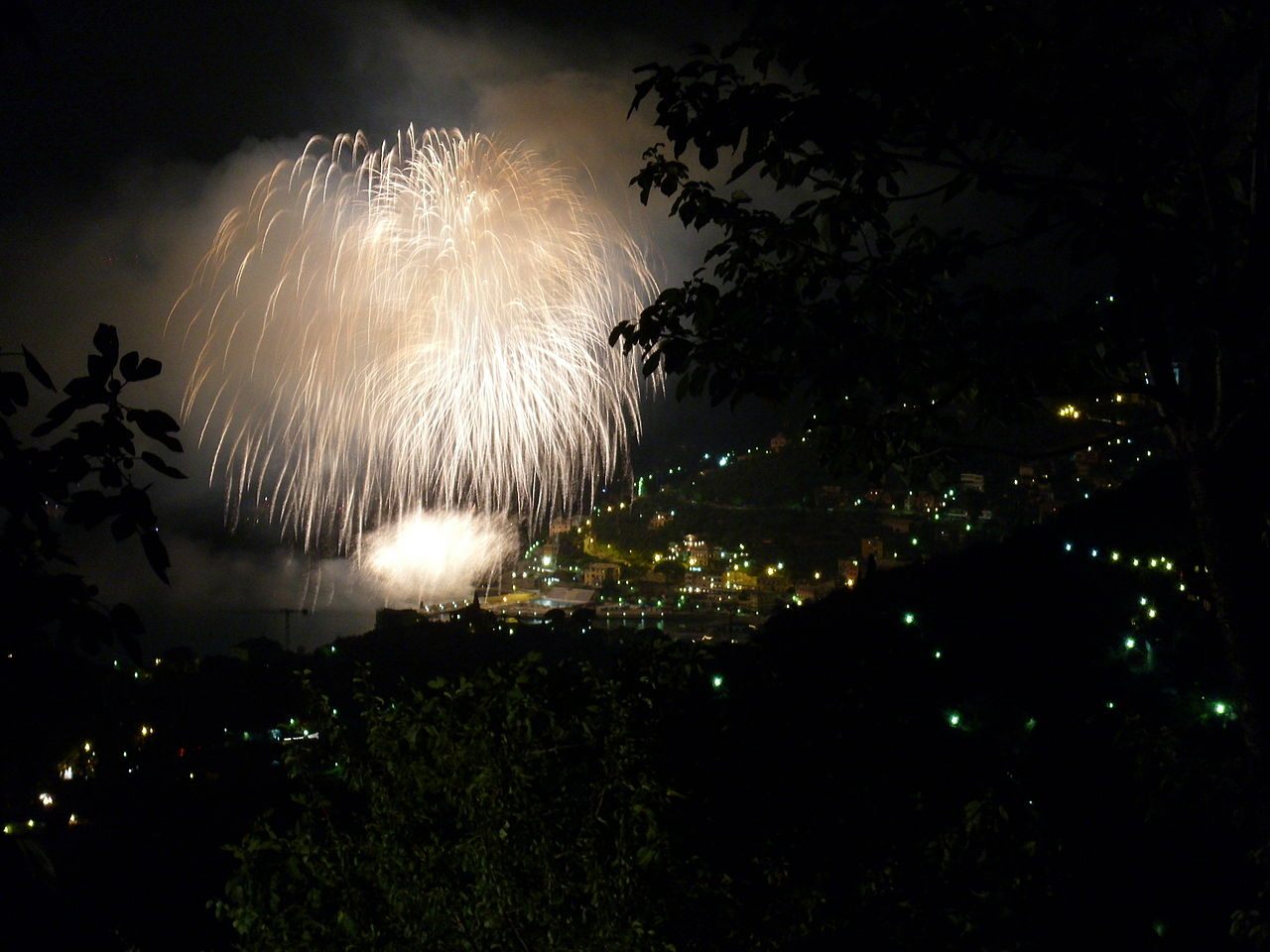 Fuochi della Sagra del Fuoco di Recco