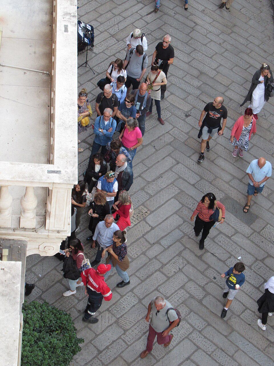 Via Garibaldi a Genova durante i Rolli Days